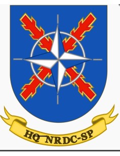 Pegatina Ejercito HQ NRDC - SP