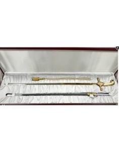 Sable Completo de General del Ejército Español Reglamentario + Estuche + Cordón