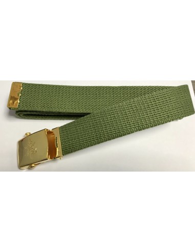 Cinturón de paseo Verde de la Legión Española Dorado