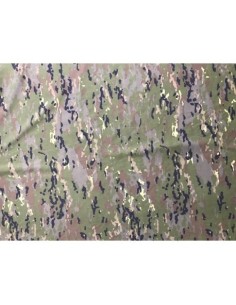 TELA RIP-STOP CON IR ORIGNAL VERDE PIXELADO (POR METROS)