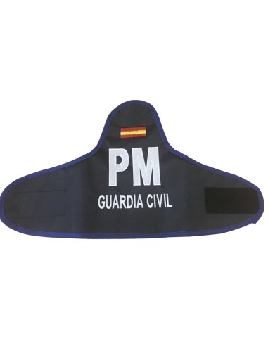 Brazalete Bordado Azul PM Guardia Civil