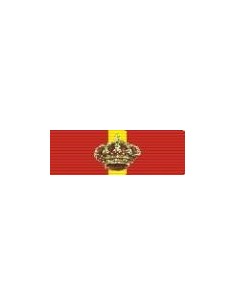Armazón condecoración Gran Cruz del Merito Naval distintivo rojo