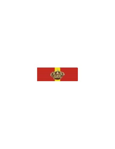 Armazón condecoración Gran Cruz del Merito Naval distintivo rojo