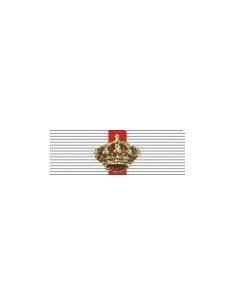 Armazón condecoración Gran Cruz del Merito militar distintivo blanco