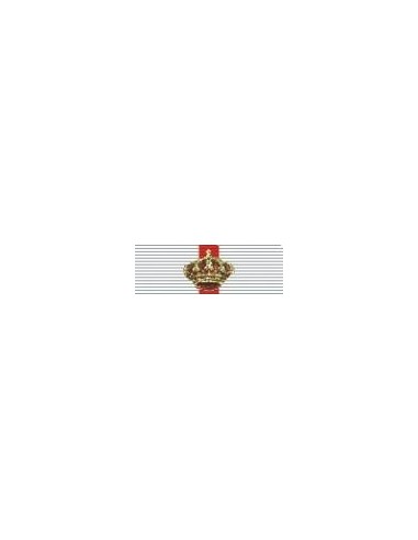Armazón condecoración Gran Cruz del Merito militar distintivo blanco