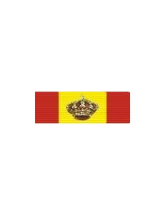 Armazón condecoración Gran Cruz del Merito Naval distintivo blanco
