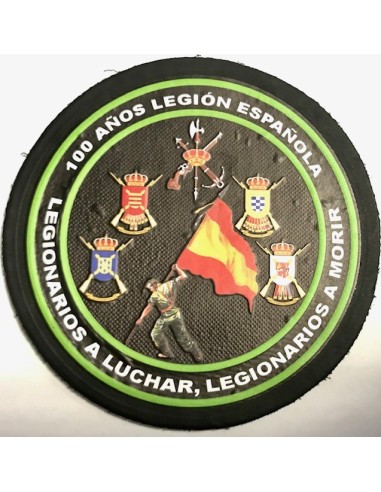 Parche pvc 100 años legión española 