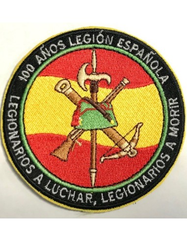 Parche pvc 100 años legión española 