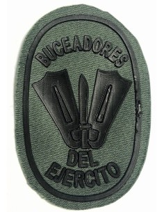Parche de pecho Buceadores del Ejército Verde