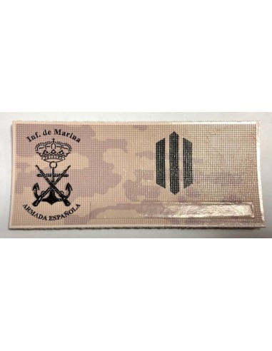 Galleta de Pecho PVC Infantería de Marina Árido Pixelado