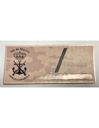 Galleta de Pecho PVC Infantería de Marina Árido Pixelado