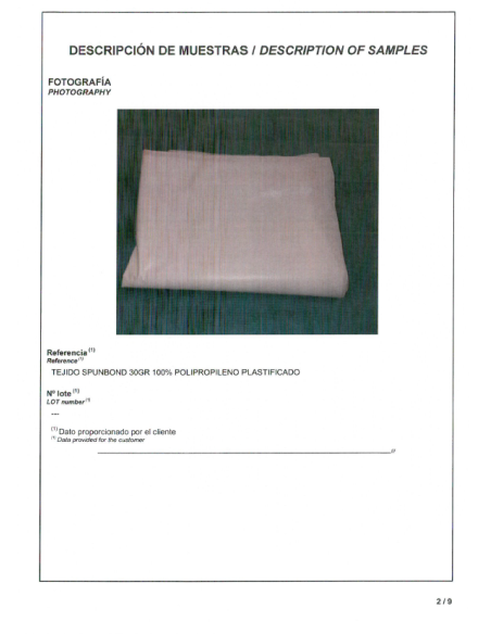 Bata Sanitaria Quirúrgica de un solo uso (certificada)