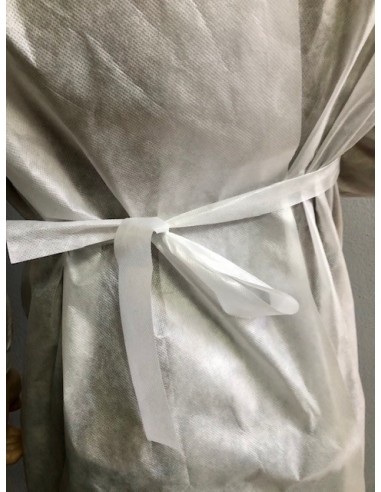 Bata Sanitaria Quirúrgica de un solo uso (certificada)