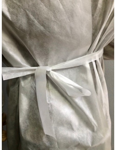 Bata Sanitaria Quirúrgica de un solo uso (certificada)