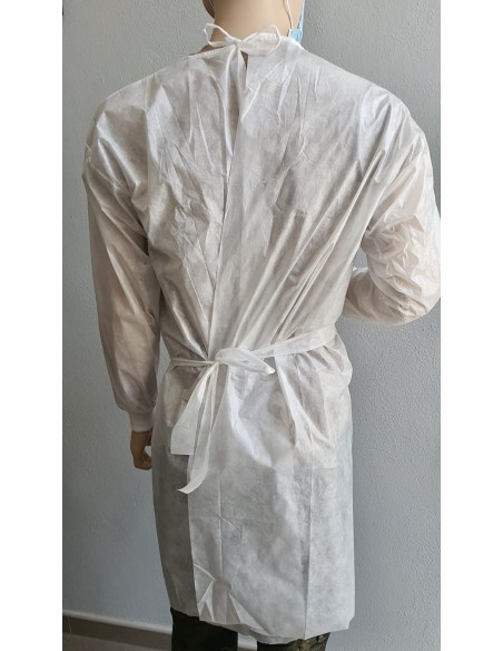 Bata Sanitaria Quirúrgica Impermeable de un solo uso (certificada)