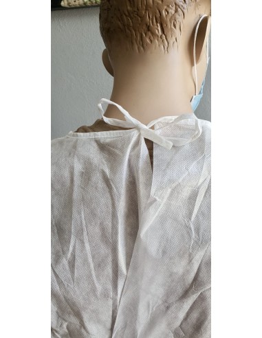 Bata Sanitaria Quirúrgica Impermeable de un solo uso (certificada)