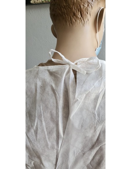 Bata Sanitaria Quirúrgica Impermeable de un solo uso (certificada)