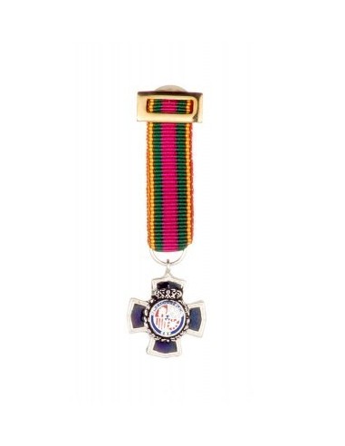 Medalla Miniatura Merito Policial 25 años 