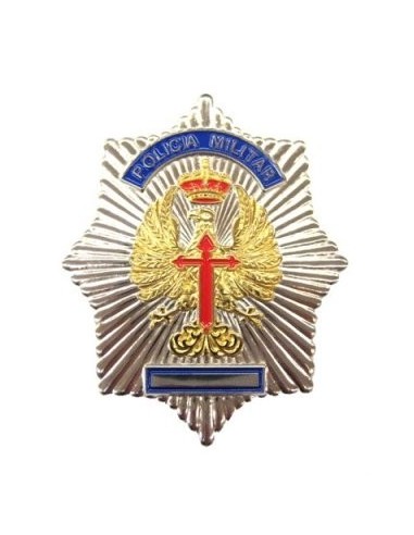 Placa identificación Policía MIlitar 