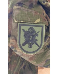 Parche verde de la Academia Central de la Defensa 2