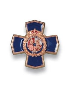 Pin a la dedicación policial XX años