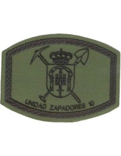 Parche Brigada Mecanizada Unidad Zapadores 10