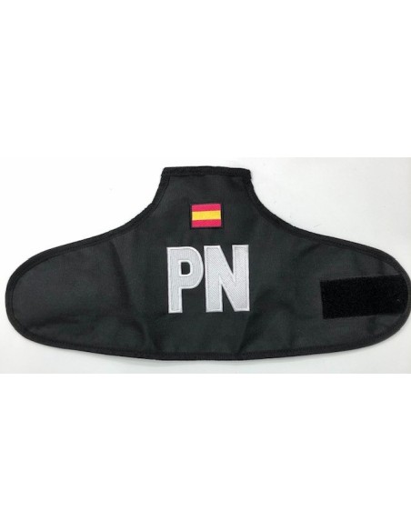 Brazalete Bordado Policía Naval Negro (Reglamentario)