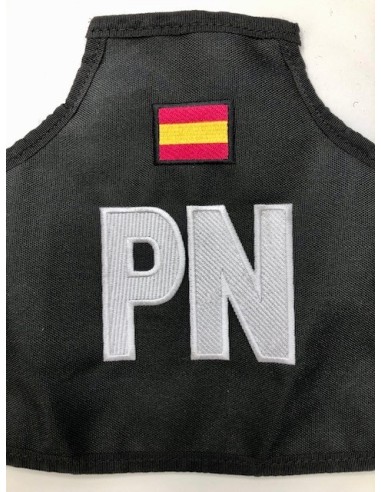 Brazalete Bordado Policía Naval Negro (Reglamentario)