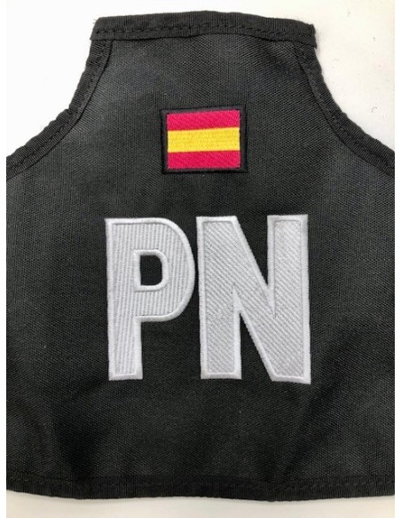 Brazalete Bordado Policía Naval Negro (Reglamentario)