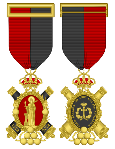 Medalla Conmemorativa del Quinto Centenario de Santa Bárbara 