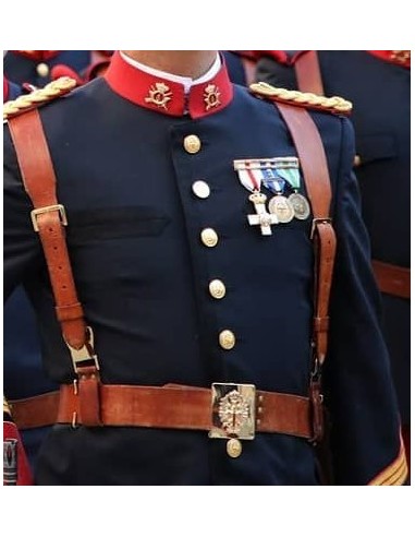 Emblema de solapa del Regimiento de Infantería Inmemorial del Rey Nº1