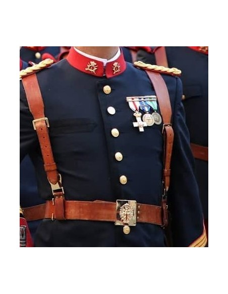 Emblema de solapa del Regimiento de Infantería Inmemorial del Rey Nº1