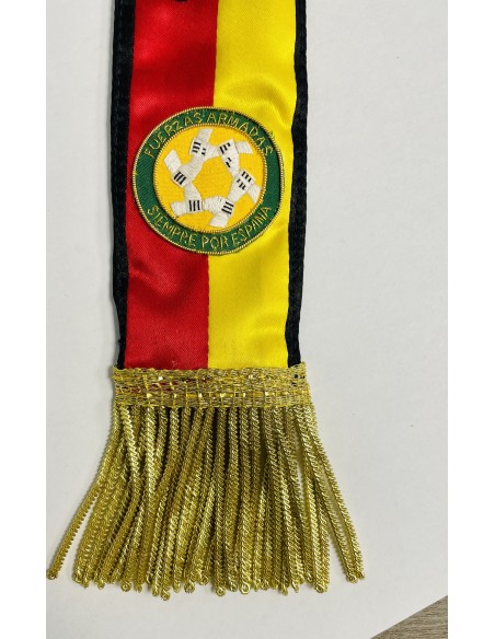 Corbata Bordada para Banderín de la Operación Balmis 