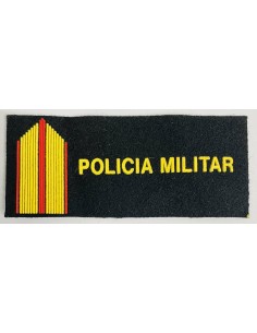 Galleta Identificación PVC Policía Militar UME Ejército de Tierra  2
