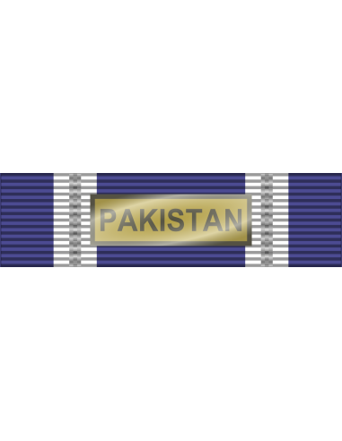 Pasador de Condecoración Medalla de la Otan (PAKISTAN)