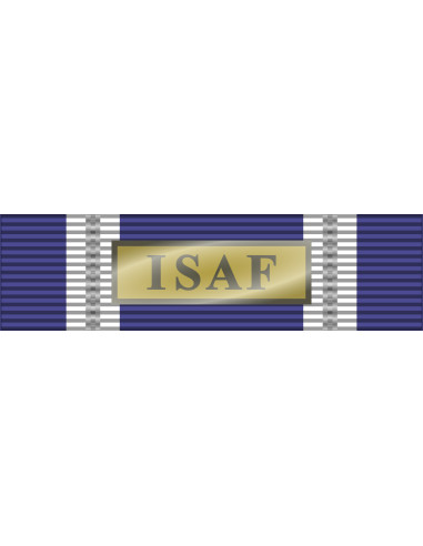 Pasador de Condecoración Medalla de la Otan (Isaf)