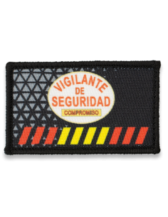 Parche Sublimado Vigilante de Seguridad