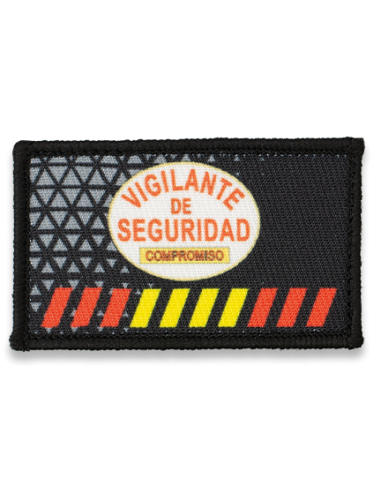 Parche Sublimado Vigilante de Seguridad