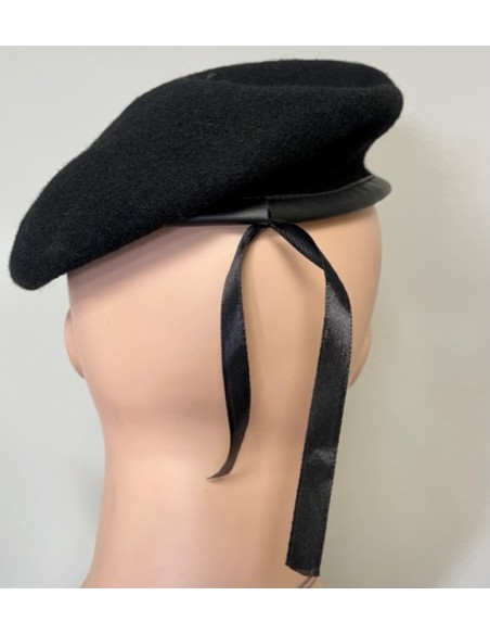 Boina negra del Regimiento de Caballería LUSITANIA Nº 8