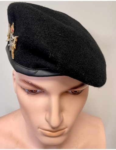 Boina negra del Regimiento de Caballería LUSITANIA Nº 8