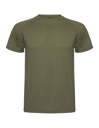 Camiseta Técnica m/c Verde Militar 