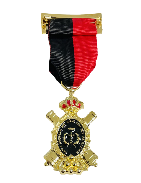 Medalla Conmemorativa del Quinto Centenario de Santa Bárbara  +  Pasador+ Estuche