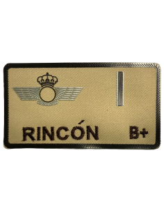 Galletas de FAENA Árida identificación PVC y Tela EJÉRCITO DEL AIRE