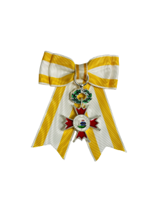 Cruz de Plata Lazo de Dama Isabel la Católica 