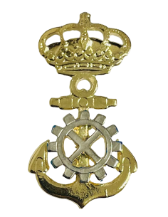 Distintivo Ingenieros de la Armada Especialidad Naval Escala Técnica