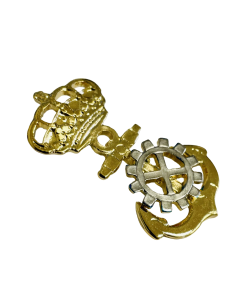 Distintivo Ingenieros de la Armada Especialidad Naval Escala Técnica 2