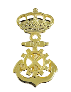 Distintivo Ingenieros de la Armada Especialidad Naval Escala de Oficiales