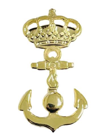 Distintivo Ingenieros de la Armada Especialidad Armas Navales Escala de Oficiales