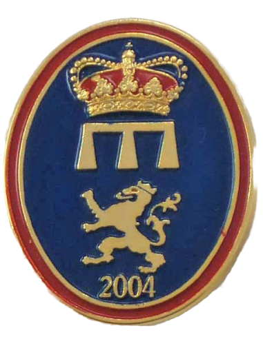 Distintivo Policía Nacional Bodas Príncipe de Asturias 2004