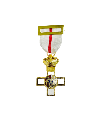 Cruz del Mérito Militar con distintivo blanco (Cobre)
